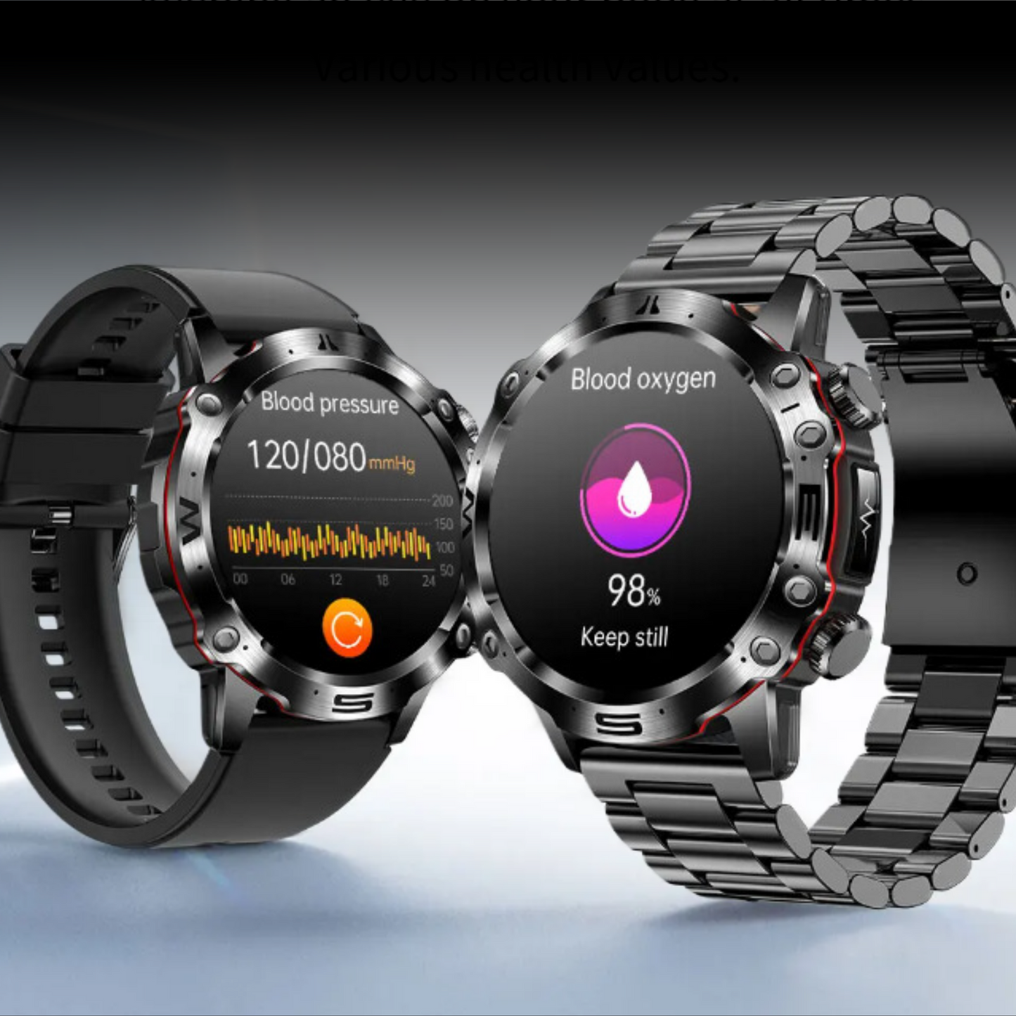 HealthGuard All in One  Artificial Intelligence Smartwatch