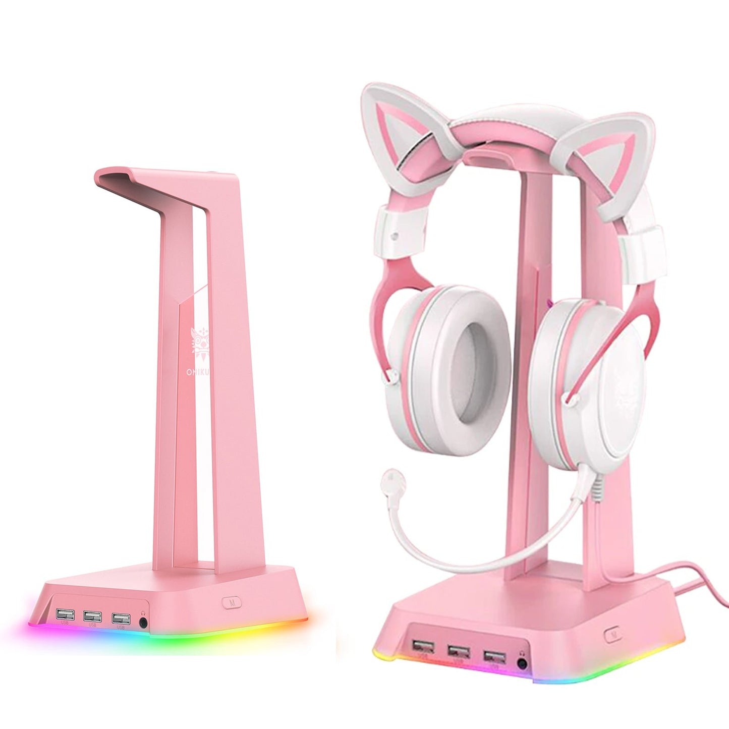 LumiStand Pro RGB Headset Display Stand