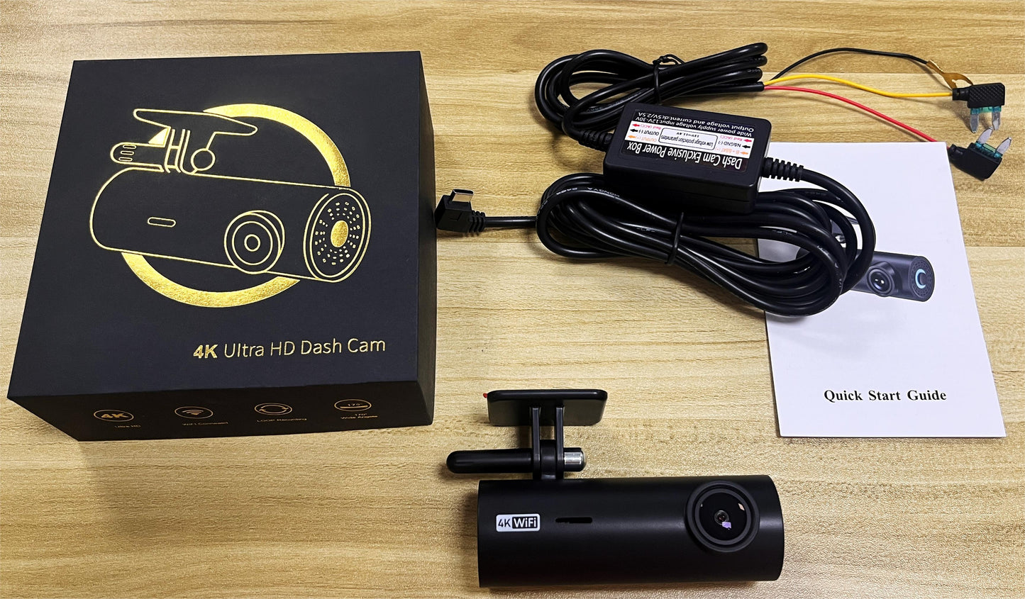 4K Ultra HD WiFi Dash Cam