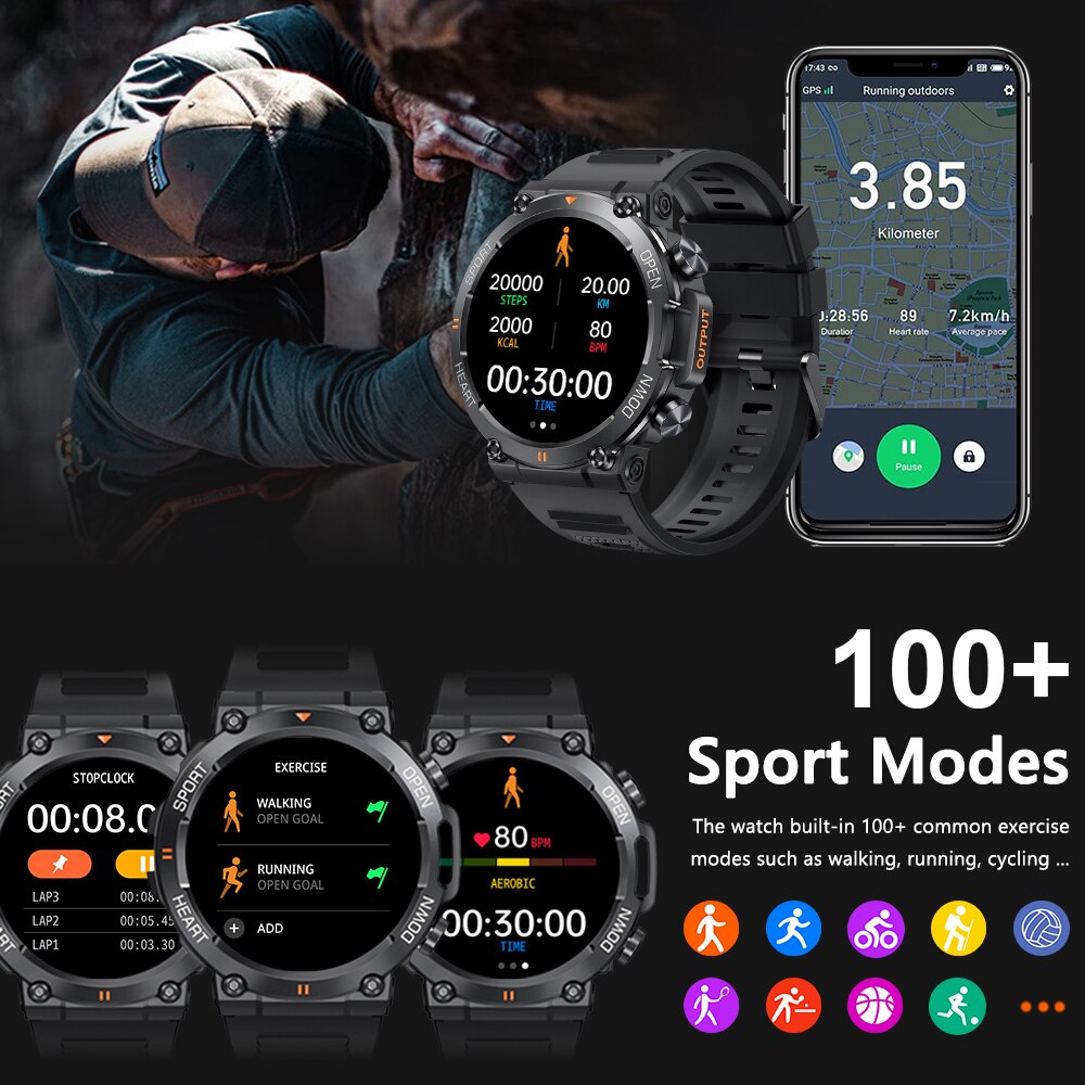 SkullRider HD Smartwatch