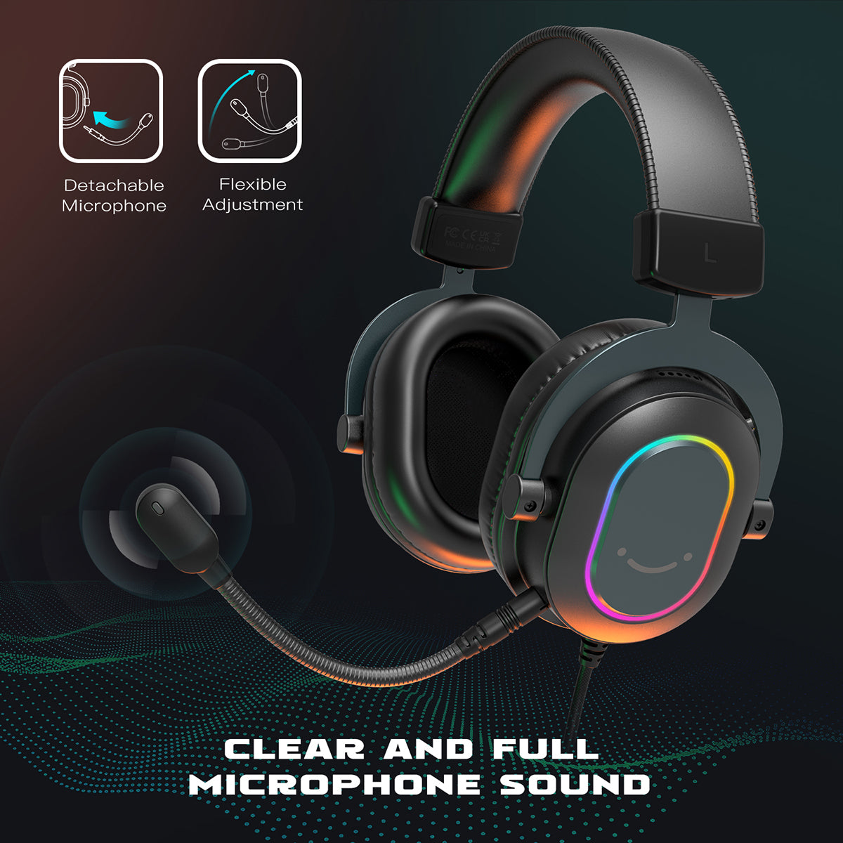 EchoForce H6 RGB Gaming Headset