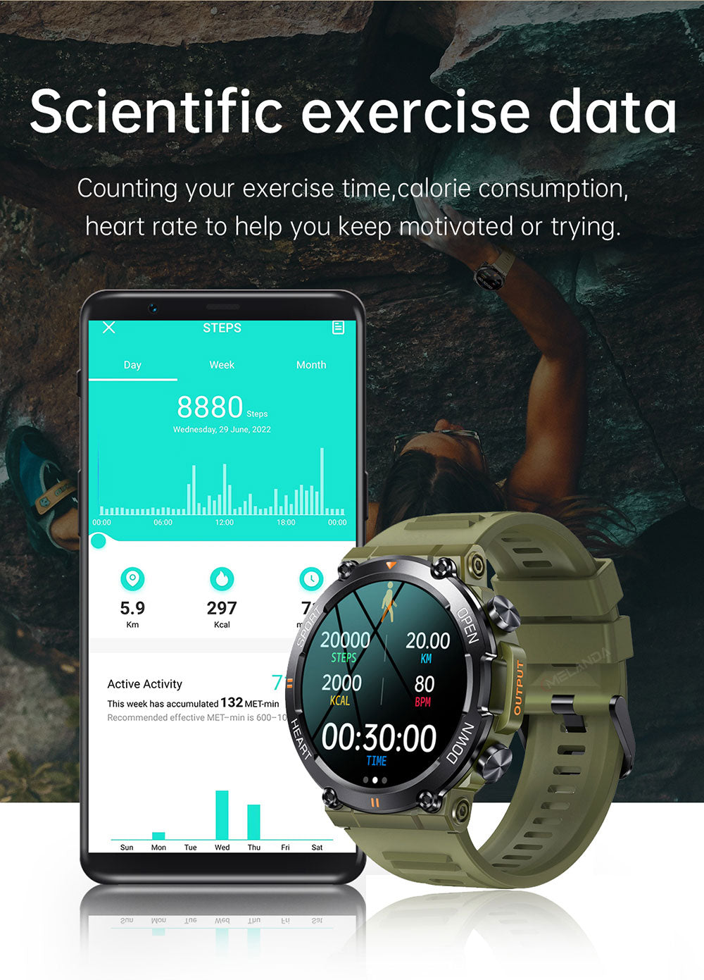 SkullRider HD Smartwatch