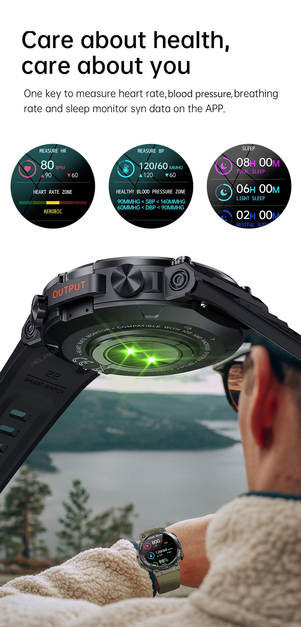 SkullRider HD Smartwatch