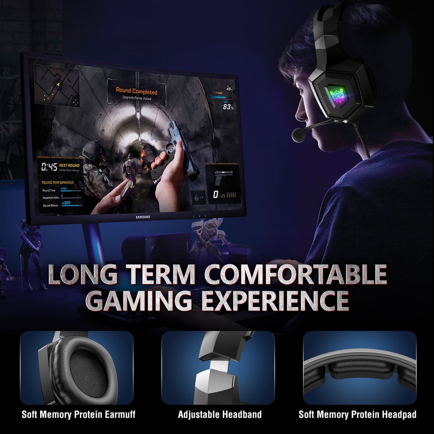 StealthWave Pro RGB Gaming Headset