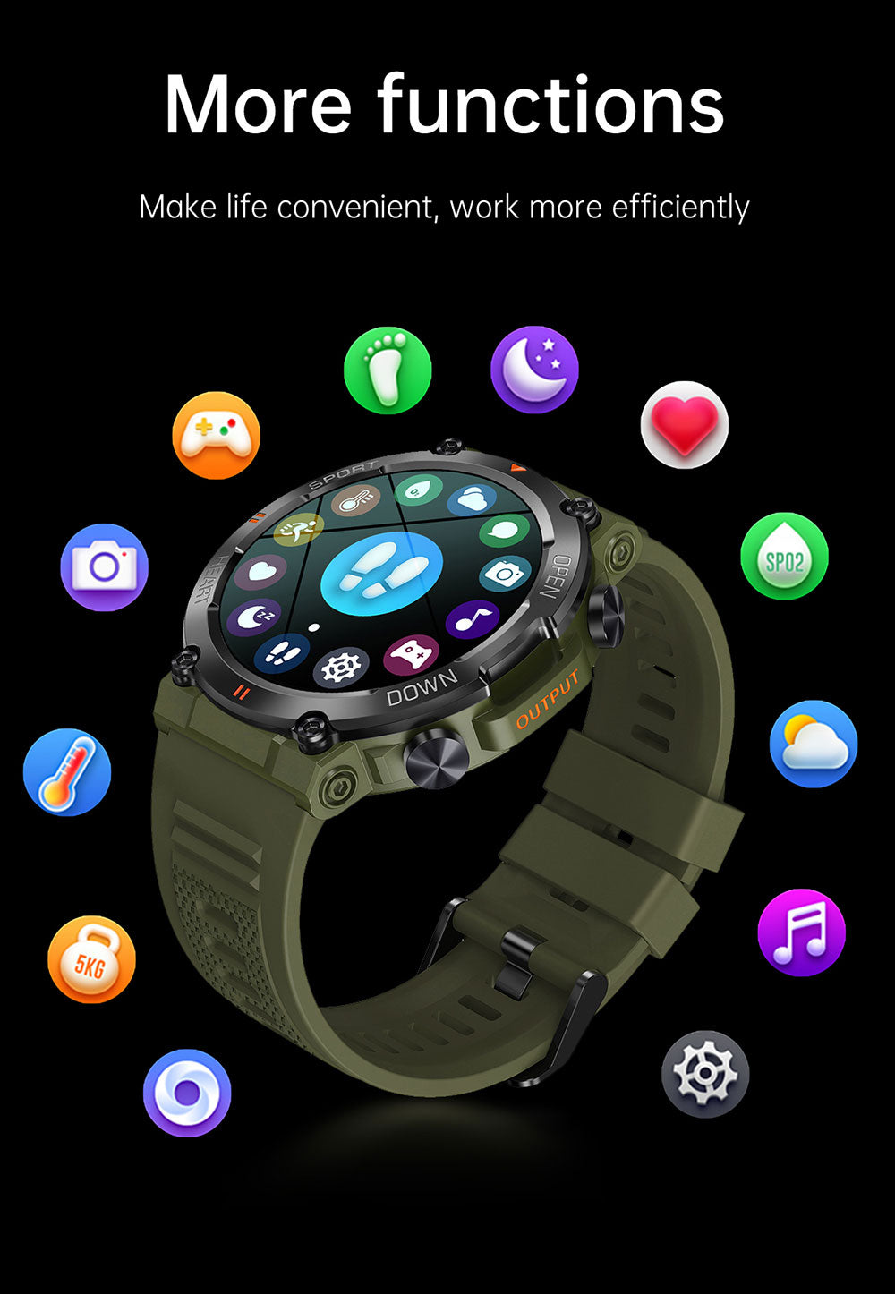 SkullRider HD Smartwatch