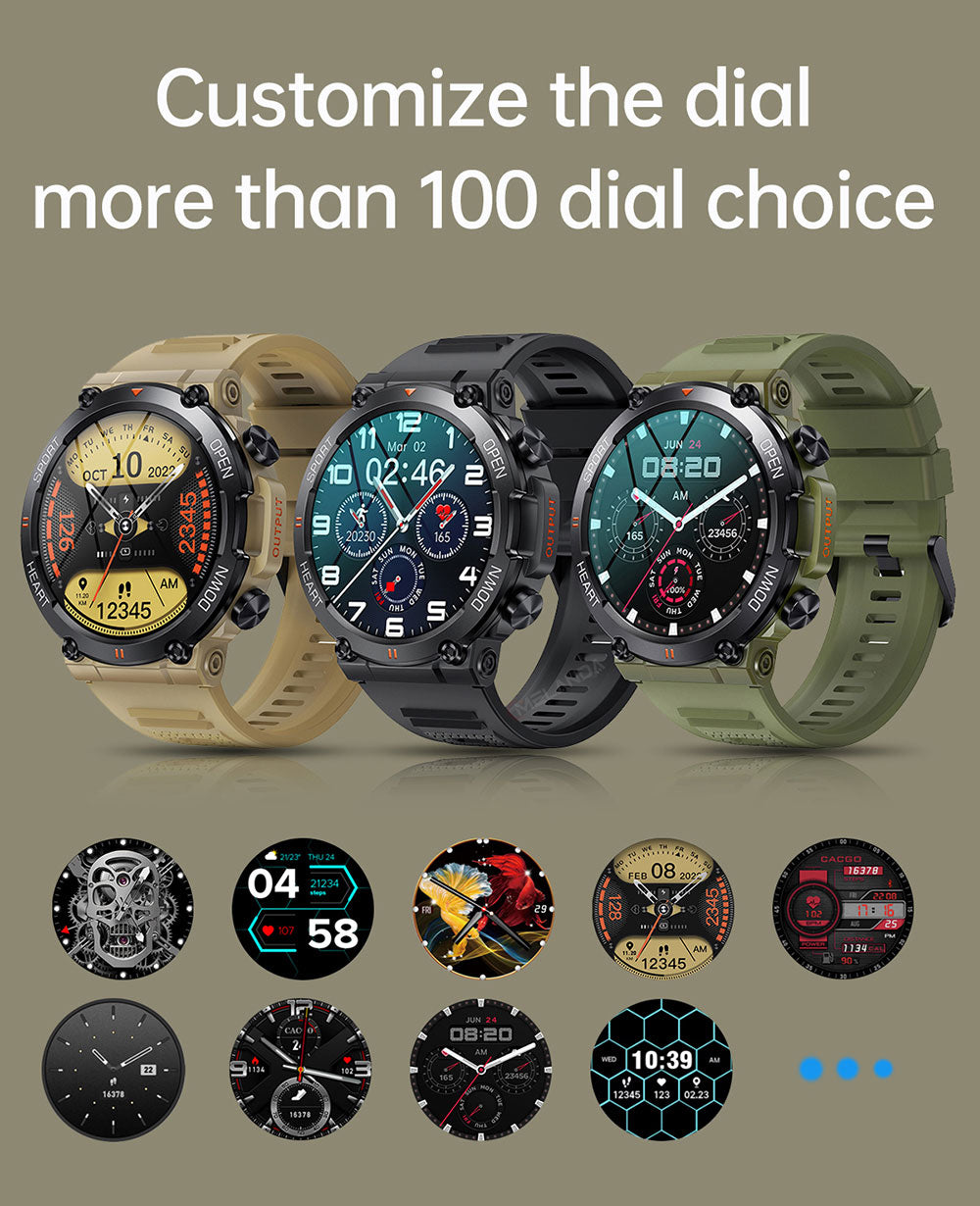 SkullRider HD Smartwatch